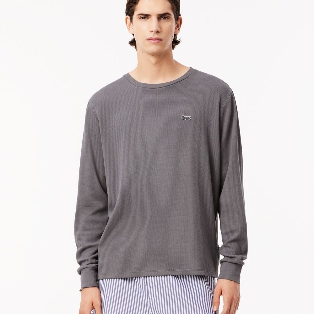 Lacoste MEN'S LOUNGE T-SHIRT size‎ M gray NWT in packaging